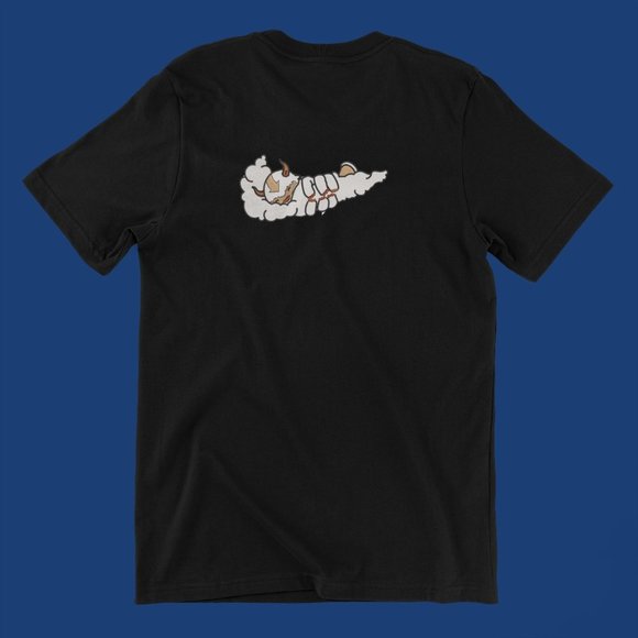 Other - New- White&black Embroidered anime box T-shirt